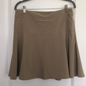 Tan Athleta skort